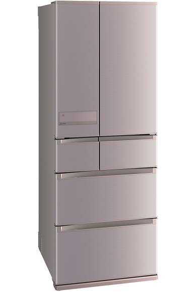 三菱電機605L極纖日製六門冰箱-金MR-JX61C-N-C1｜全國電子｜最安心的