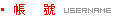 帳號USERNAME