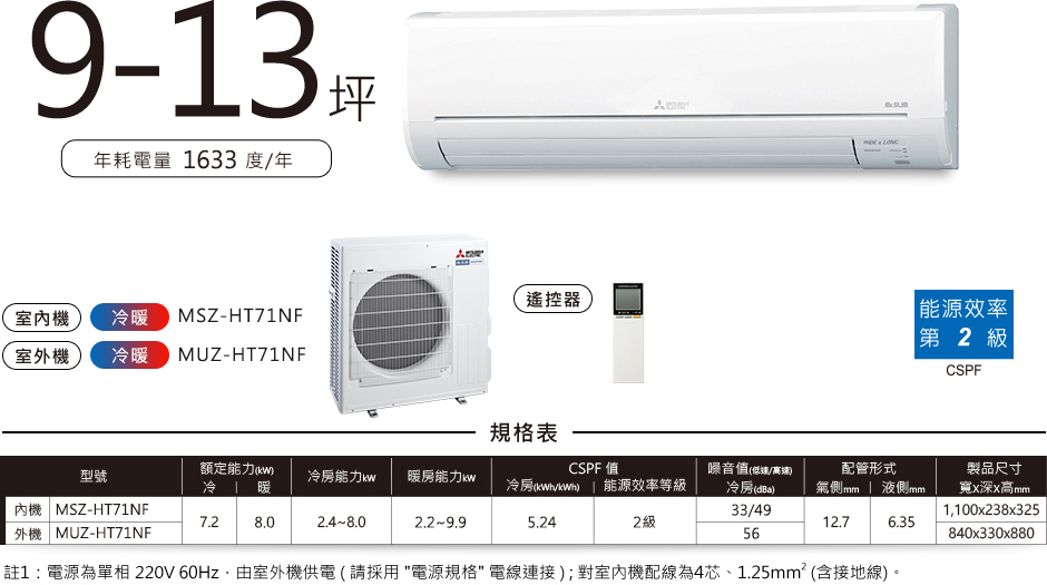 靜音大師HT MSY-HT 9-13坪